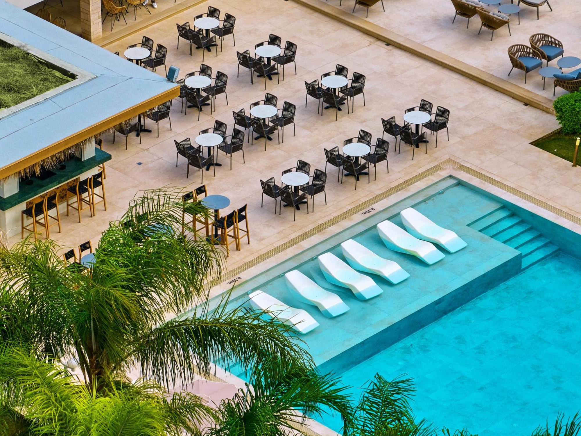 Kyknos Beach Hotel & Bungalows Malia Dış mekan fotoğraf