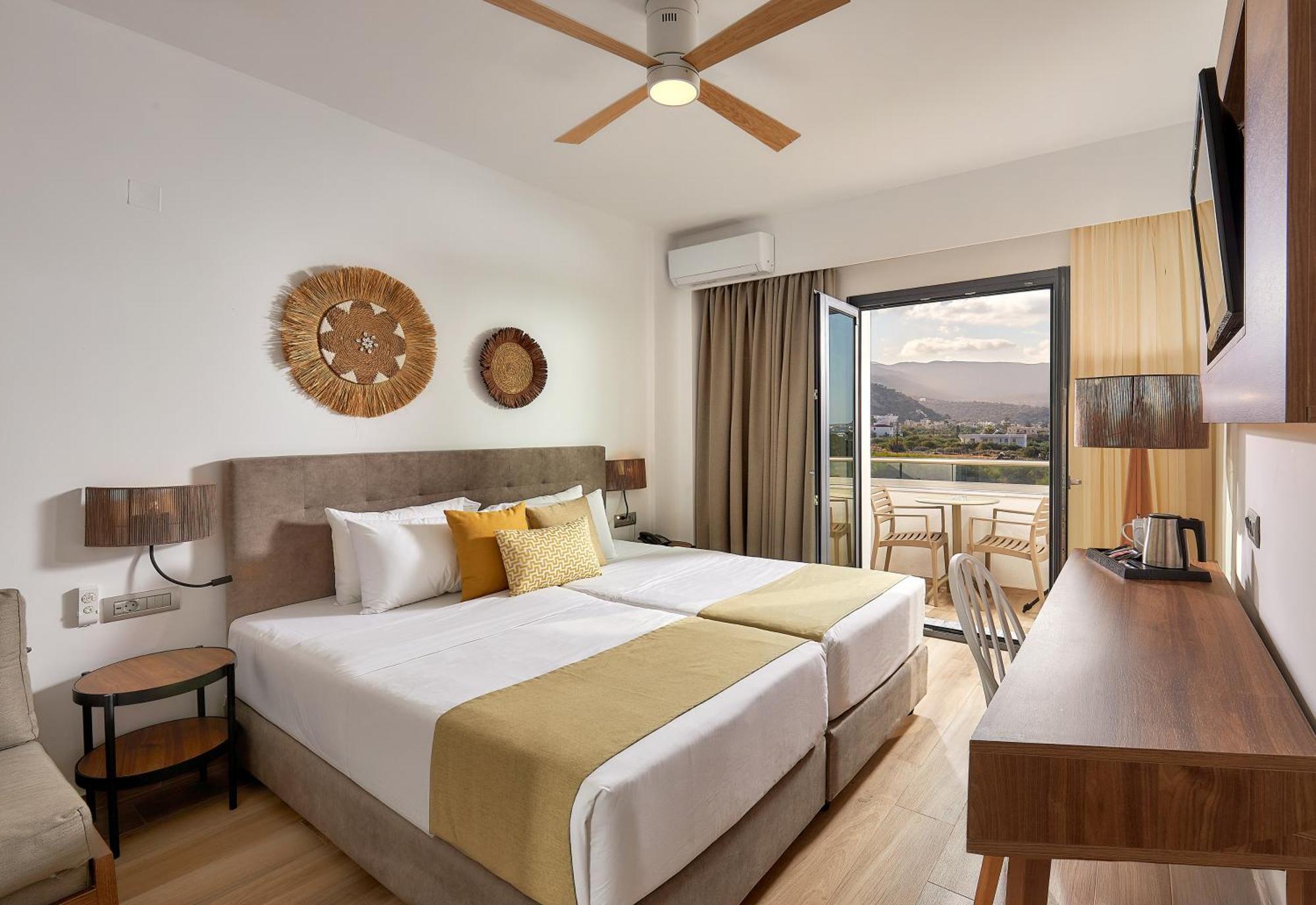Kyknos Beach Hotel & Bungalows Malia Dış mekan fotoğraf