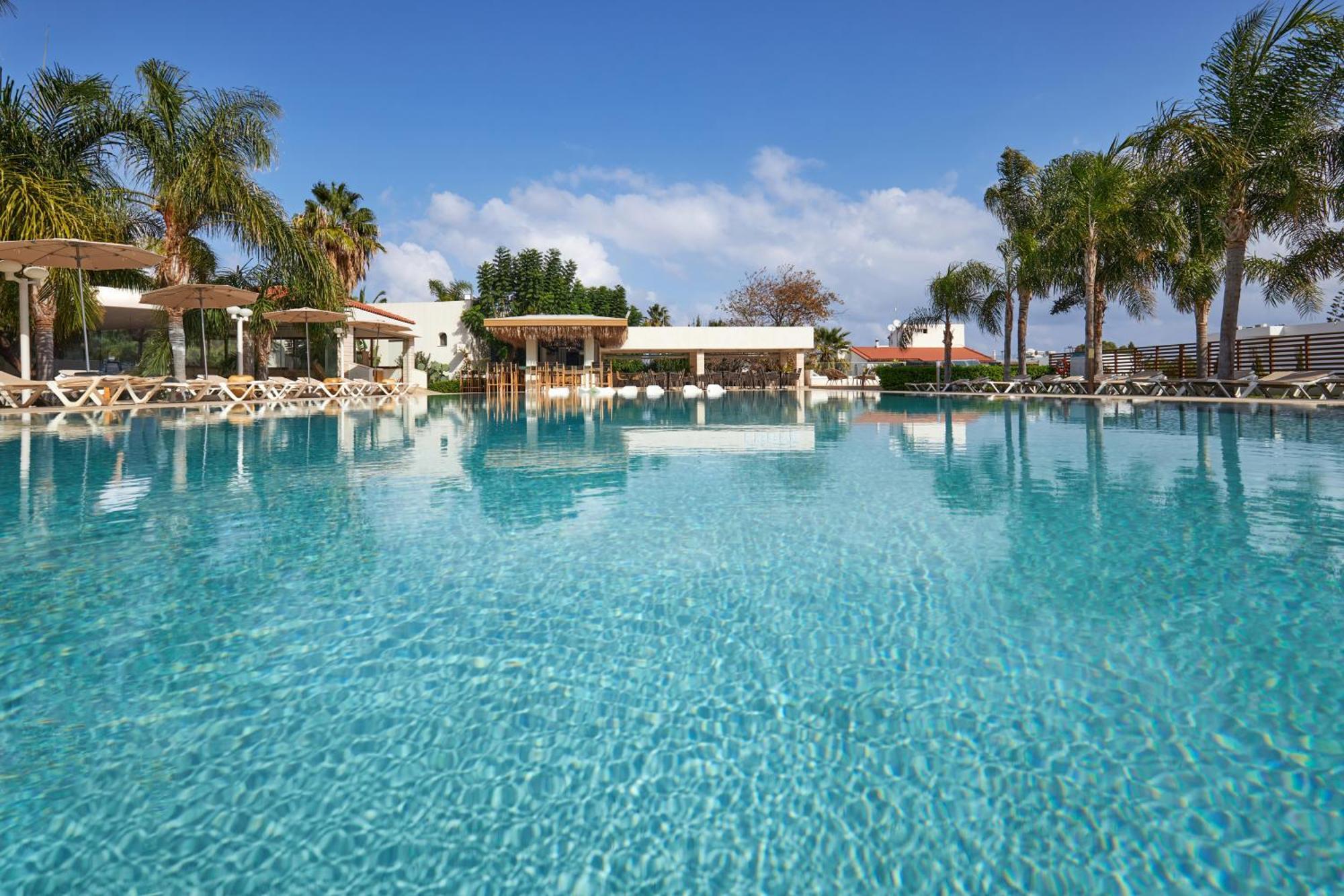 Kyknos Beach Hotel & Bungalows Malia Dış mekan fotoğraf