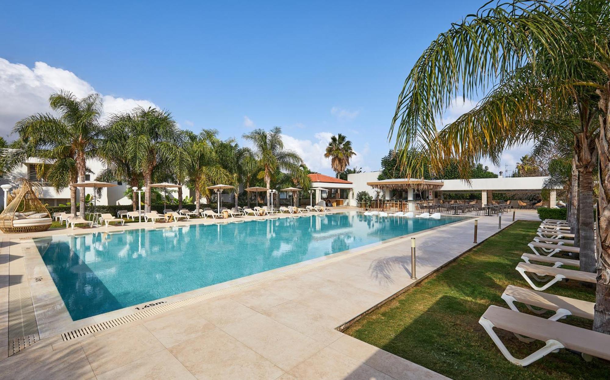 Kyknos Beach Hotel & Bungalows Malia Dış mekan fotoğraf