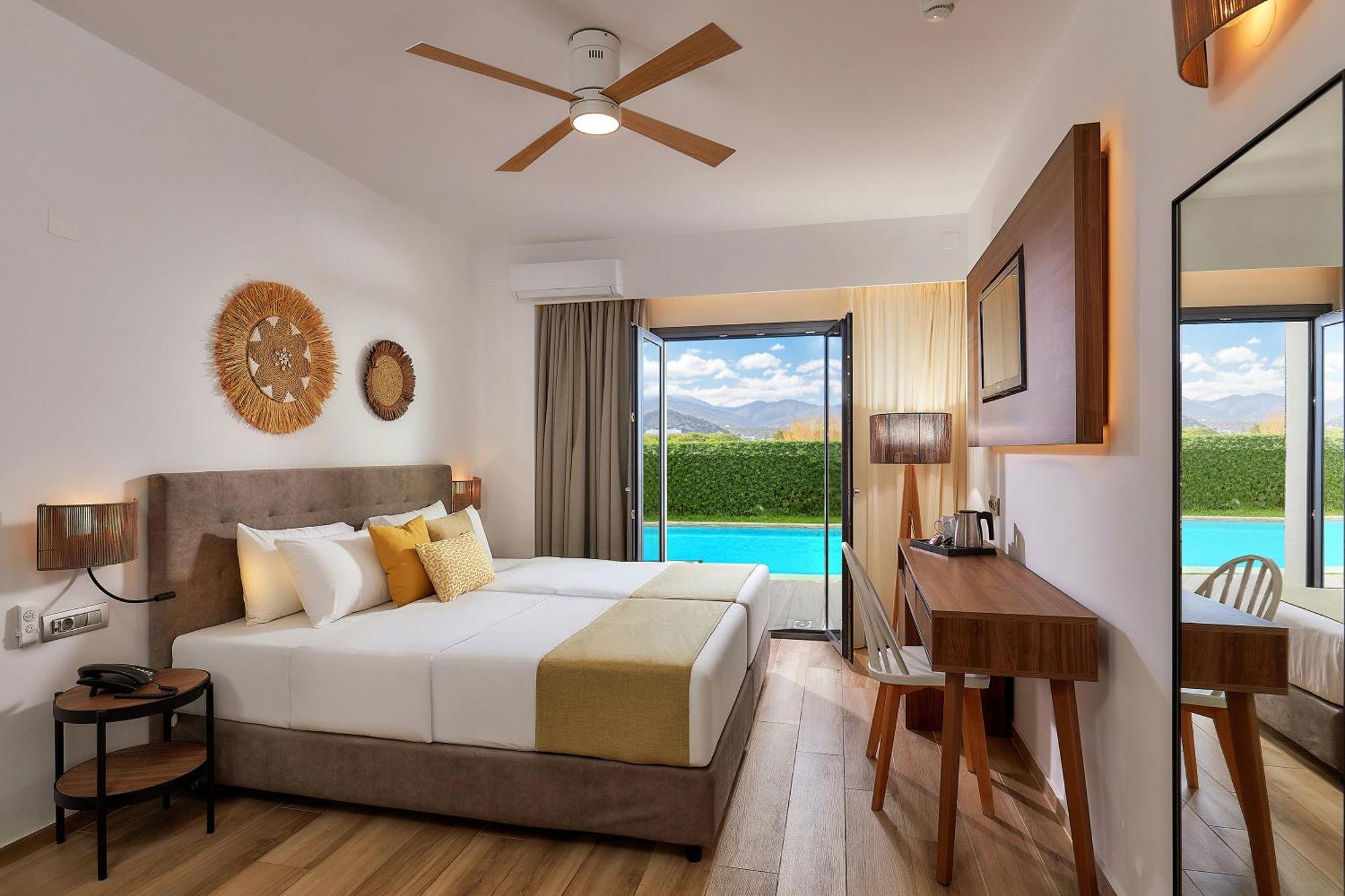 Kyknos Beach Hotel & Bungalows Malia Dış mekan fotoğraf