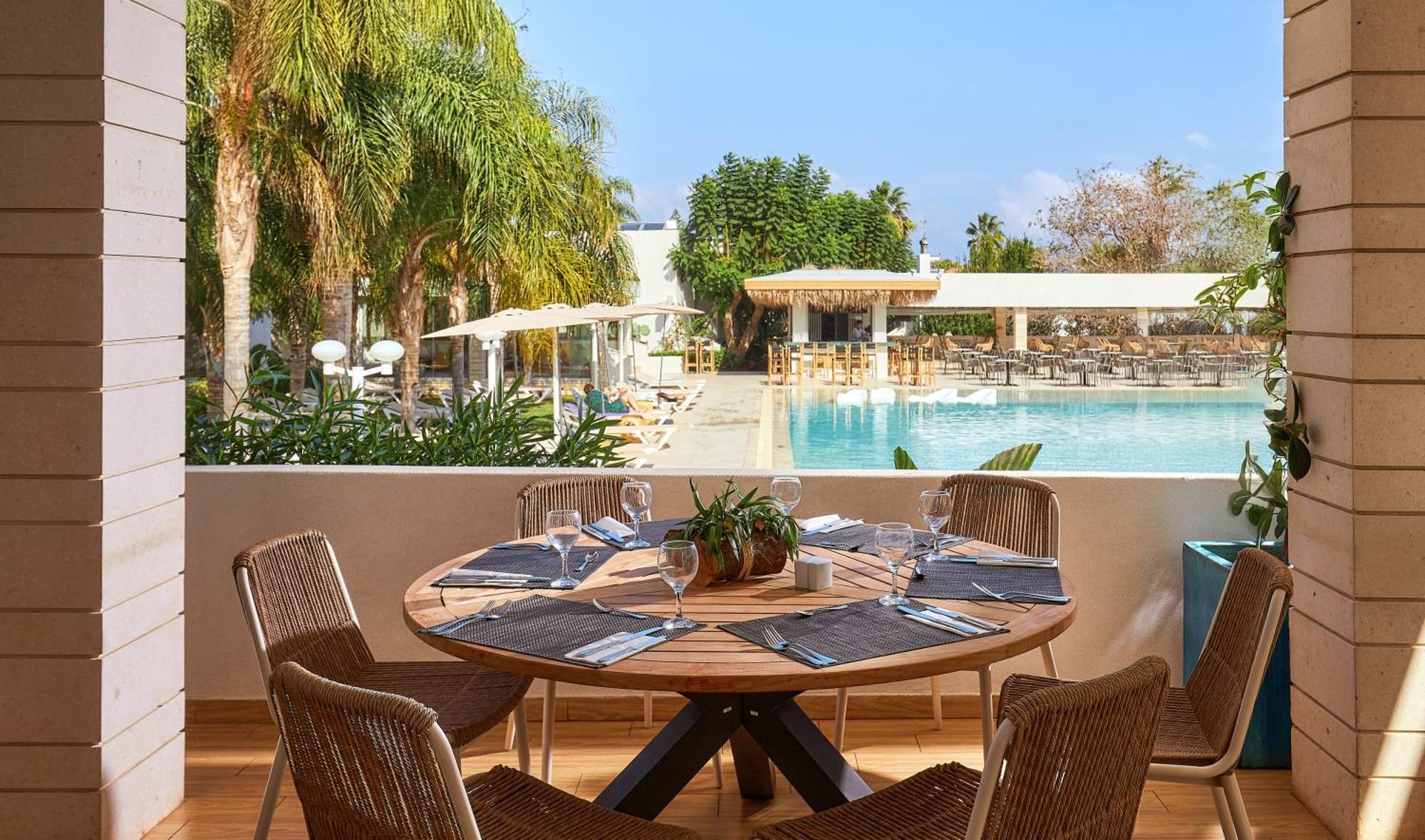 Kyknos Beach Hotel & Bungalows Malia Dış mekan fotoğraf