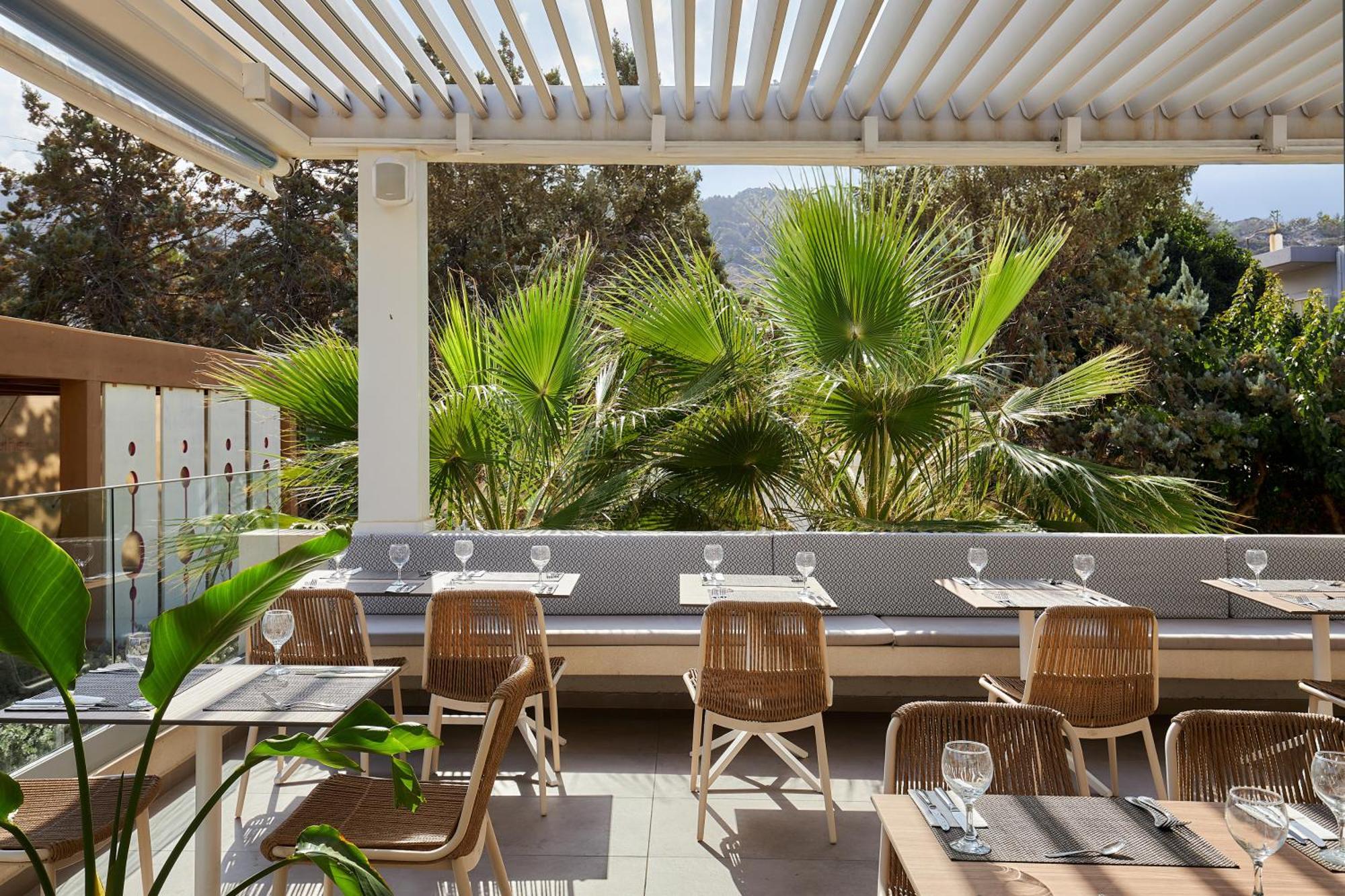 Kyknos Beach Hotel & Bungalows Malia Dış mekan fotoğraf